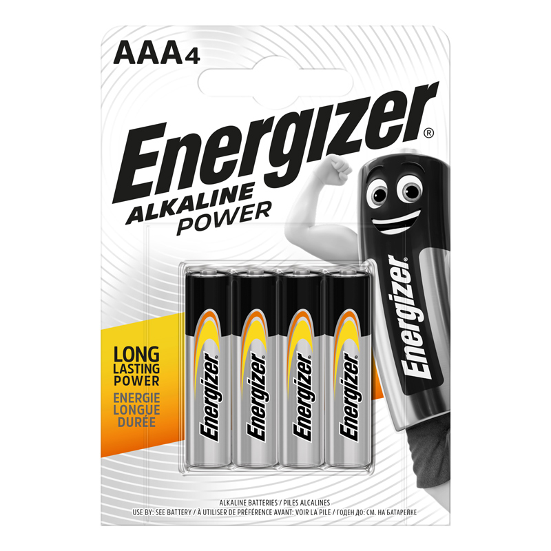 Batterie ENERGIZER Micro ALKALINE POWER Batterie ENERGIZER Micro ALKALINE POWER