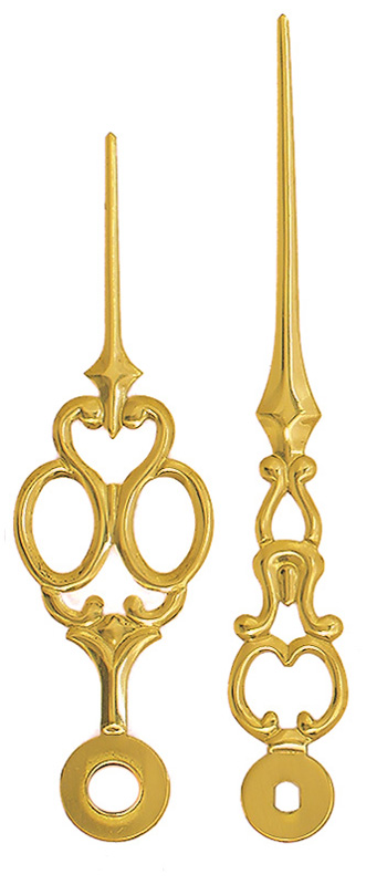 Clock hand yellow 87/73 mm