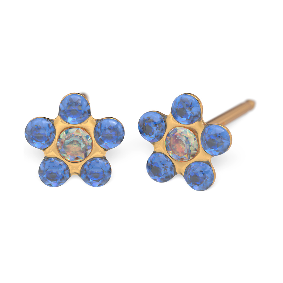 27514_6915 System 75 Erstohrstecker 14 kt Gelbgold