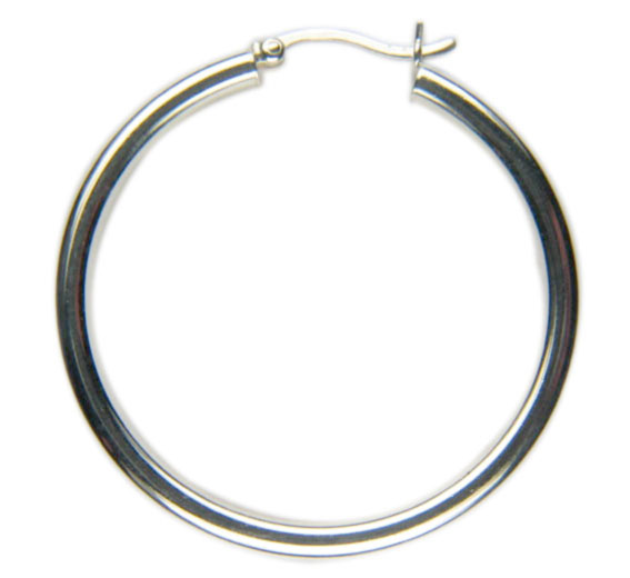 CREOLES 50 MM SILVER CREOLES 50 MM SILVER