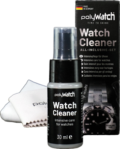 POLYWATCH WATCH CLEANER, pulizia, cura & lucidatura per orologi di alta qualità POLYWATCH WATCH CLEANER, pulizia, cura & lucidatura per orologi di alta qualità