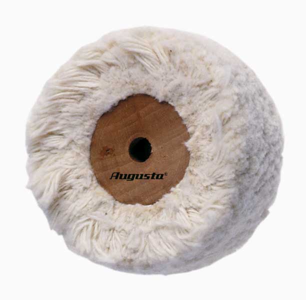 Cotton buff with wooden core 70 x 30 mm