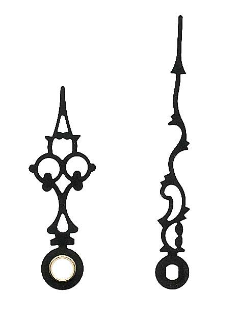 Clock hand black 60/43 mm Clock hand black 60/43 mm