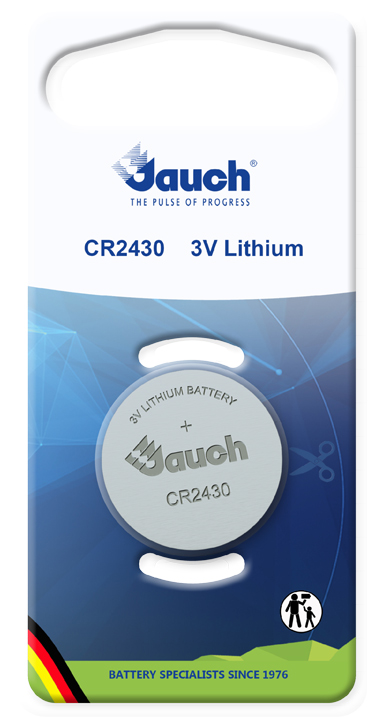 2430_CR Batterie al litio Jauch CR2430