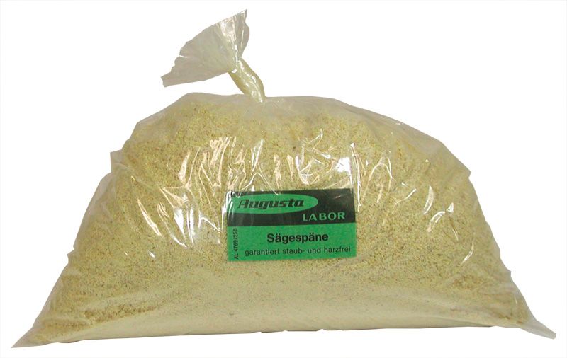 Sawdust in a bag