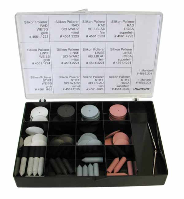 Set of silicone polishers Set of silicone polishers