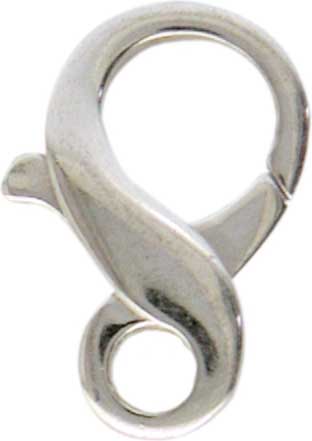 Jewel clasps 20 mm figure 8 shape