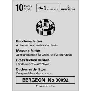 Bergeon brass bushing Bergeon brass bushing