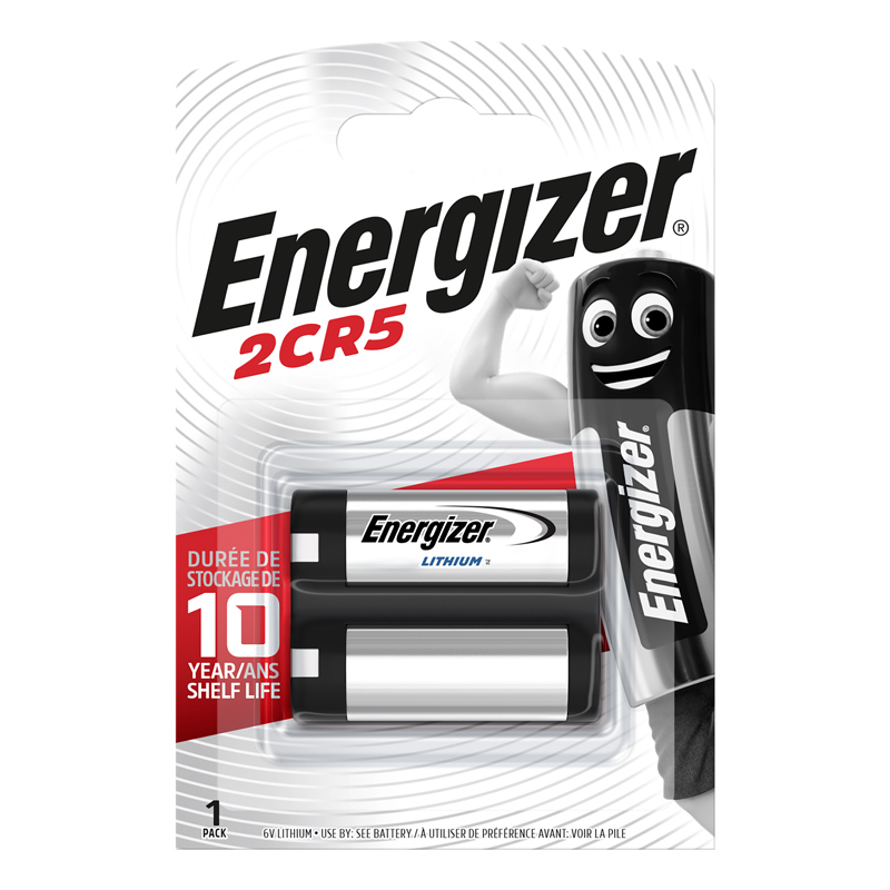 Energizer lithium photo battery 2CR5