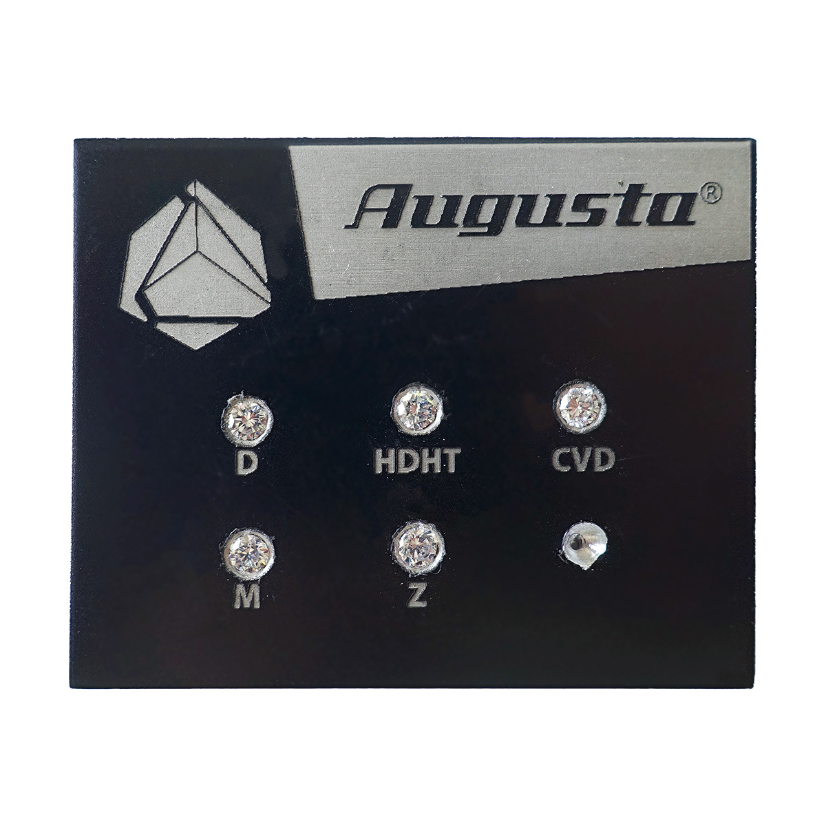 Augusta stone testing tray with 5 stones