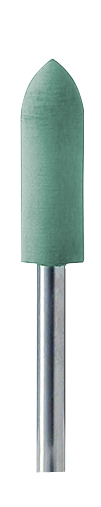 Cono elastico verde per super lucidatura Ø 4,50 mm