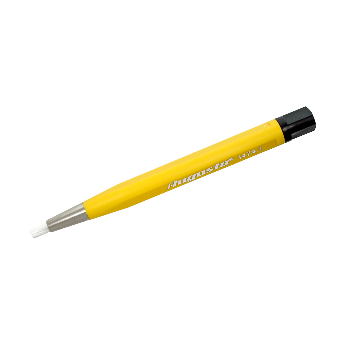Scratch brush with fibreglass insert