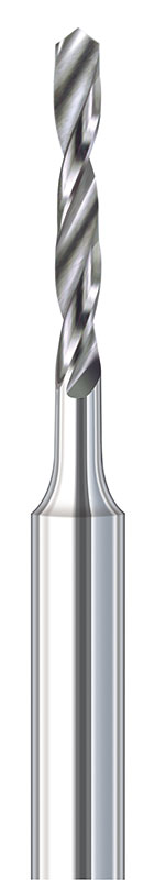 Twist drill carbide shape 203, 0.80 mm Twist drill carbide shape 203, 0.80 mm