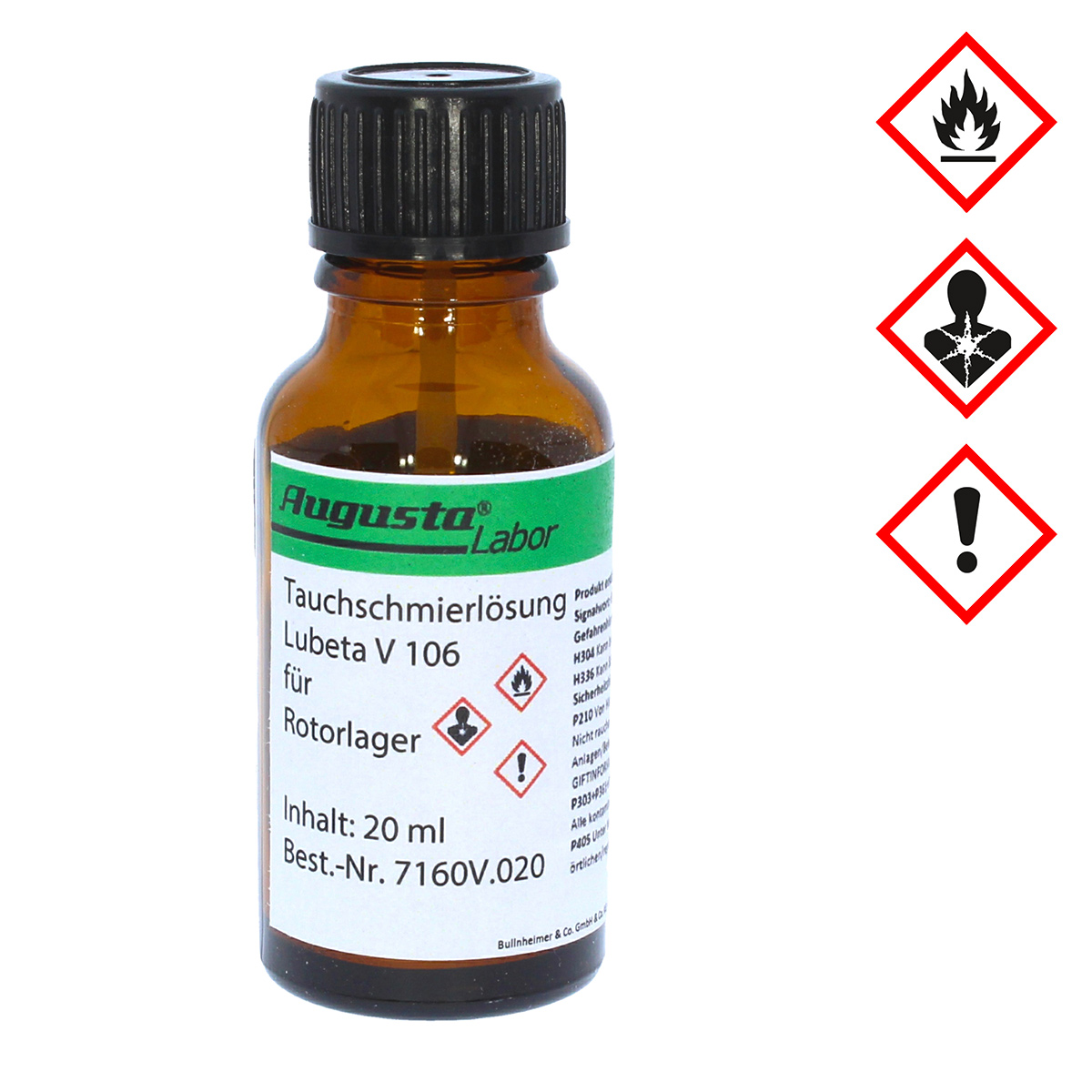 Oil for rotor bearings Lubeta V106
