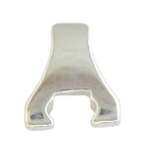 Pointed base for ear clips, white gold 750 Pointed base for ear clips, white gold 750