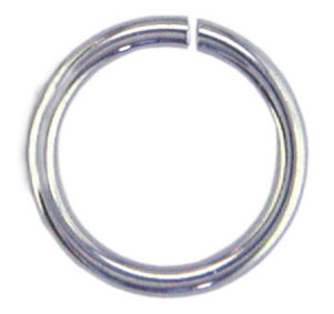 Jump rings oval stainless steel
