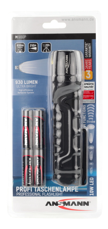 445_M900P Ansmann flashlight M900P
