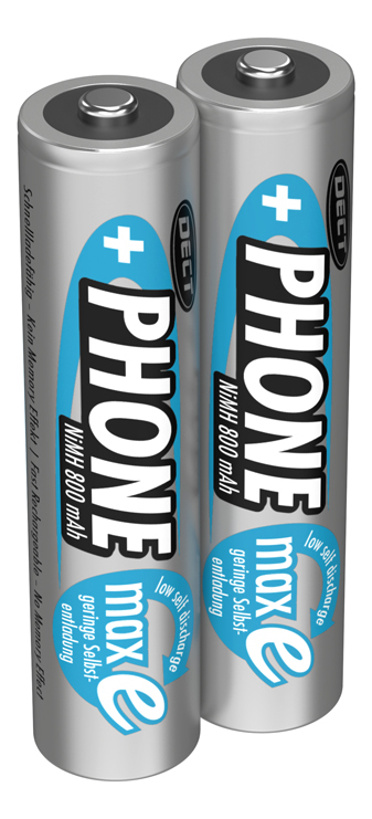 Ansmann Micro PHONE accu 800 mAh HR03, AAA - blister da 2 pezzi Ansmann Micro PHONE accu 800 mAh HR03, AAA - blister da 2 pezzi