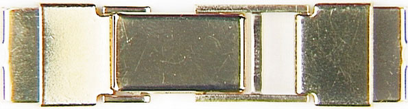 Watch strap clasps rhodanised 8.5 mm