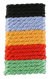 Assortment cords, 5 colours