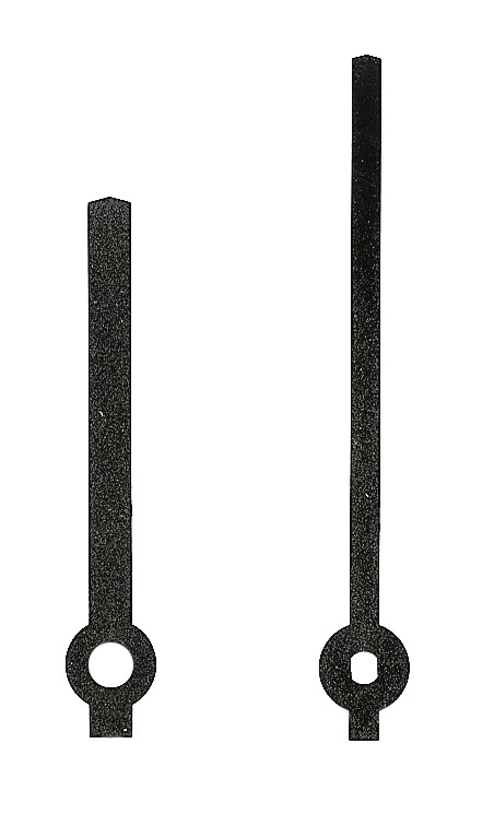 Großuhrzeiger schwarz 67/51 mm