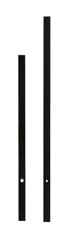 Clock hand black 250/190 mm Clock hand black 250/190 mm