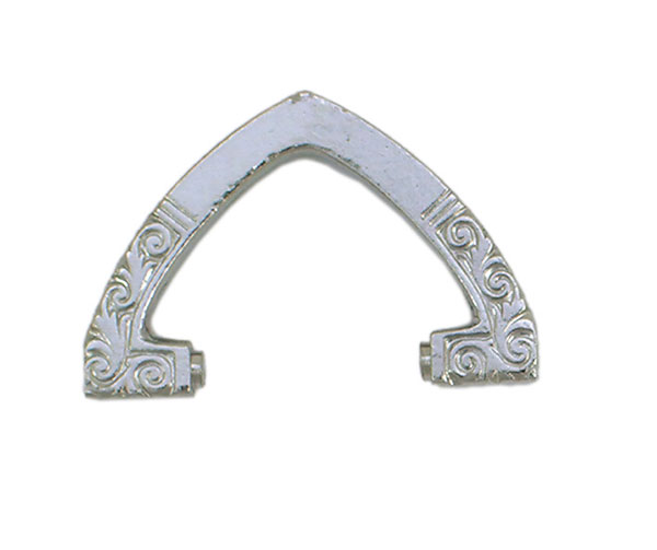 Gancio per orologi da frac dorati Gancio per orologi da frac dorati