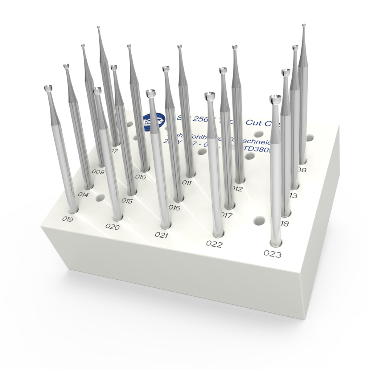 Sortiment Komet Fräser Triple Cut Form 256 Y, Hohlbohrer