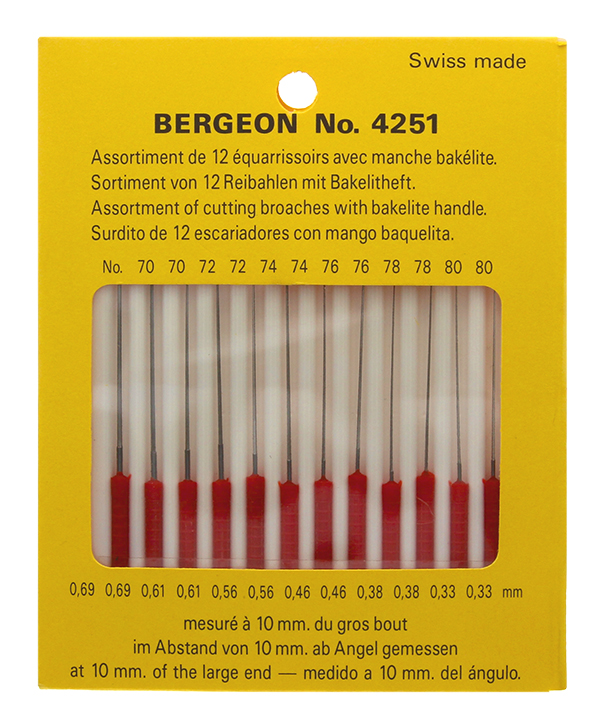 Bergeon reamers with handle