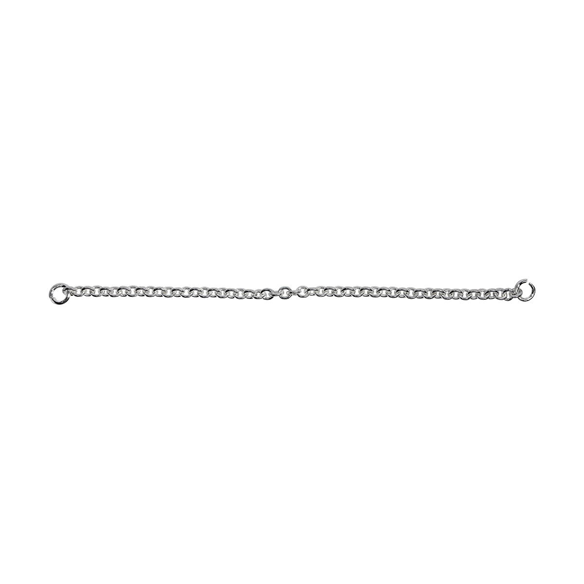 469C_79904 Catenina di sicurezza forzatina, Ø 0,4 mm, argento
