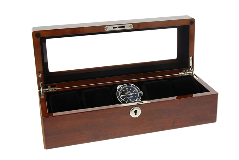 SCATOLA PORTA OROLOGI AUGUSTA PER 5 OROLOGI SCATOLA PORTA OROLOGI AUGUSTA PER 5 OROLOGI
