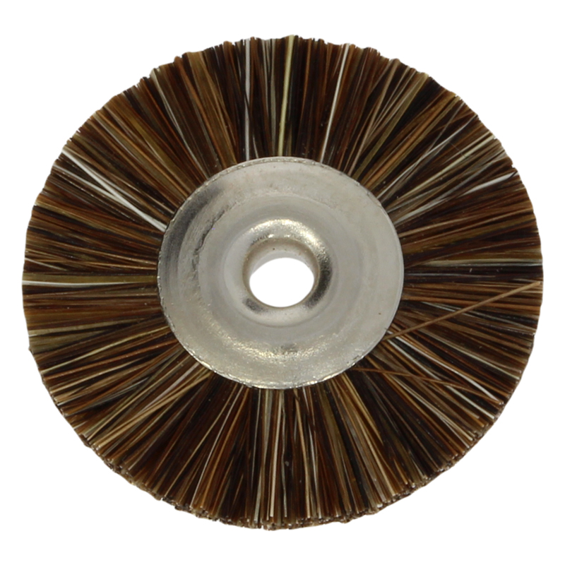 Polirapid circular wheel - horse hair grey