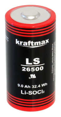 Kraftmax baby lithium LS26500 9000 mAh Kraftmax baby lithium LS26500 9000 mAh