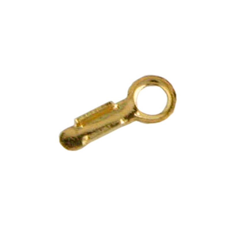Chain ends 0.2 - 1 mm gold plated