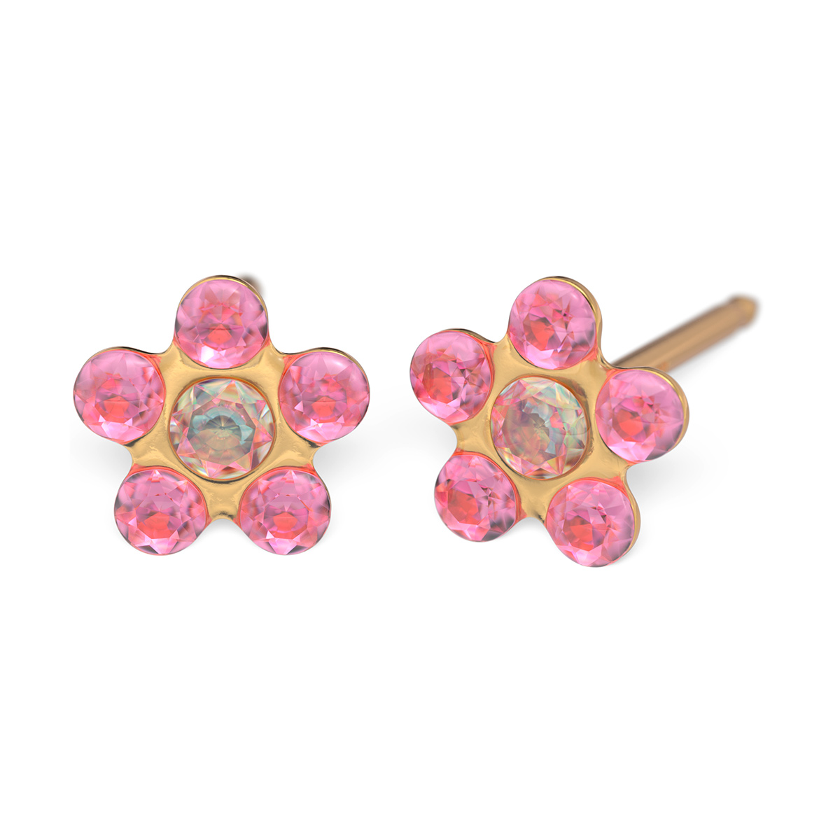 27514_6015 System 75 Erstohrstecker 14 kt Gelbgold