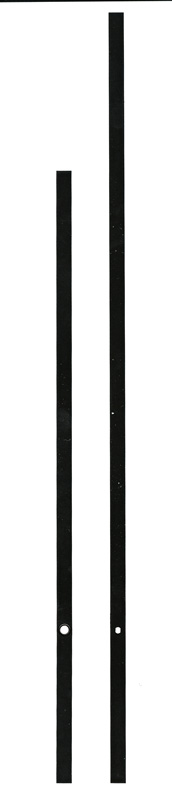 Clock hand black 350/260 mm Clock hand black 350/260 mm