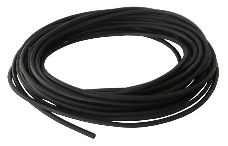FILO NERO TONDO DI CAUCCIÙ SINTETICO 3 MM FILO NERO TONDO DI CAUCCIÙ SINTETICO 3 MM