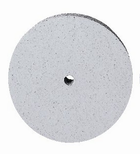 Ruota abrasiva bianca in silicone 