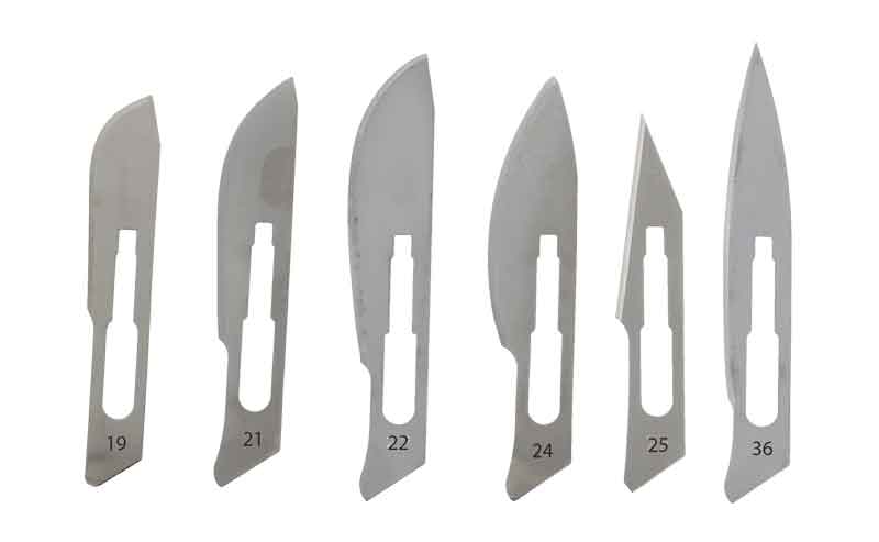 Skalpellklingen Form 22 Skalpellklingen Form 22