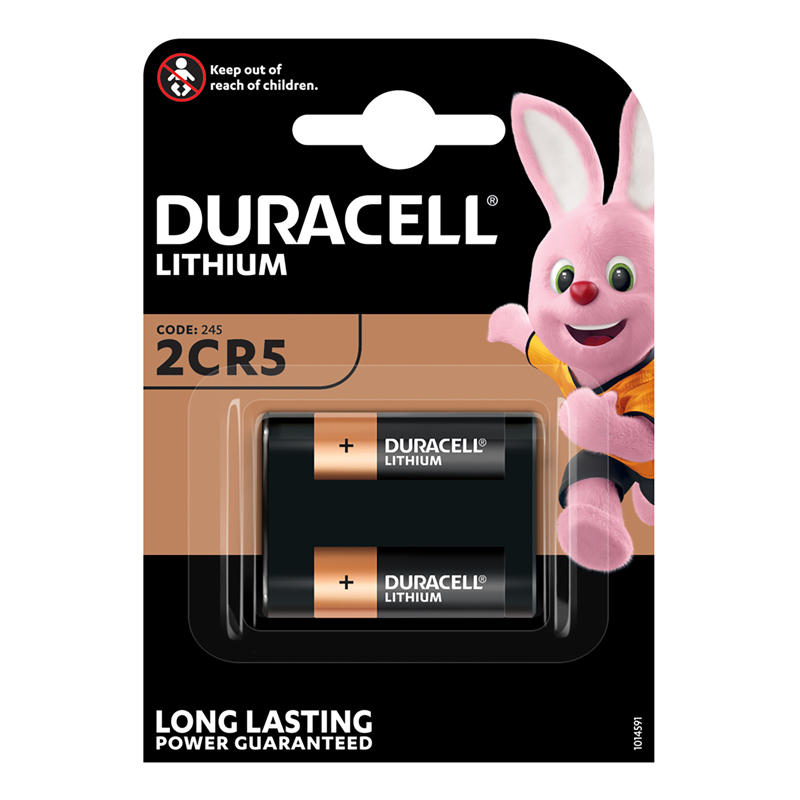 Duracell lithium photo battery 2CR5 Duracell lithium photo battery 2CR5