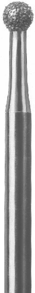 Busch diamond coated cutter shape 801, ball Busch diamond coated cutter shape 801, ball