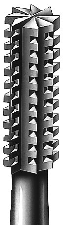 Busch frese in acciaio fig. 36, cilindro