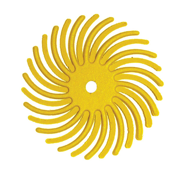 Disco DEDECO SUNBURST, Ø 22 mm, giallo