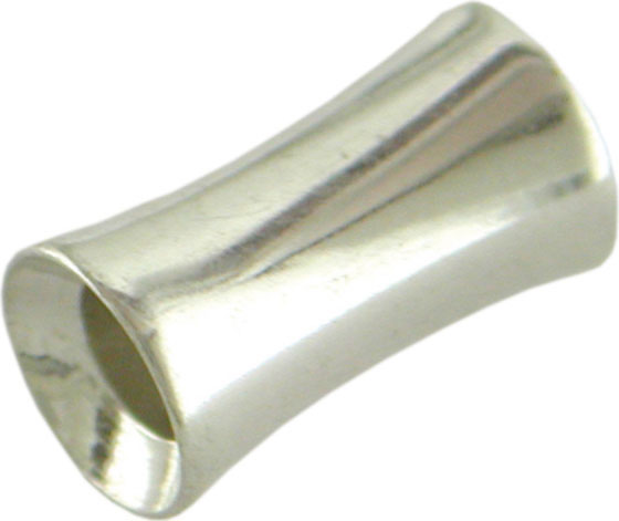 Connecting beads 5.5 mm silver