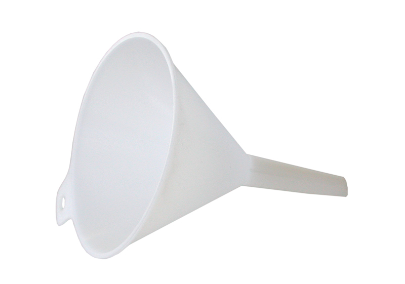 Plastic funnel height 180 mm