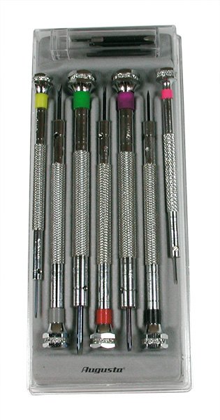 Assortment screwdriver for slotted screws