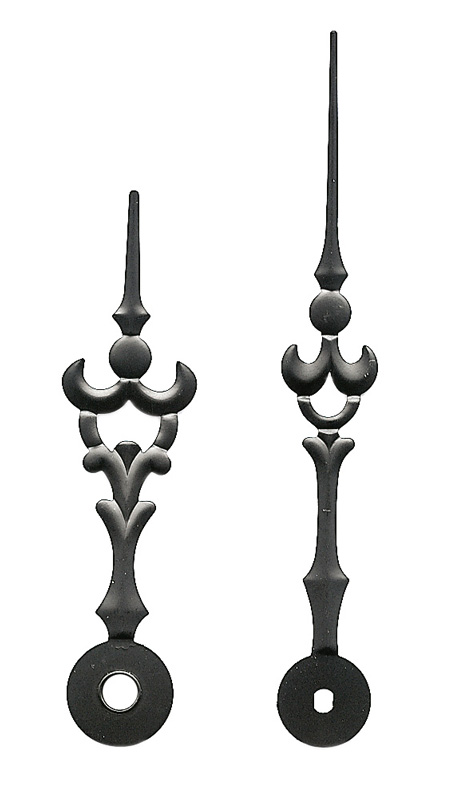 Clock hand black 100/75 mm Clock hand black 100/75 mm