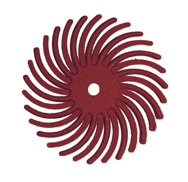 Disco DEDECO SUNBURST, Ø 22 mm, rosso