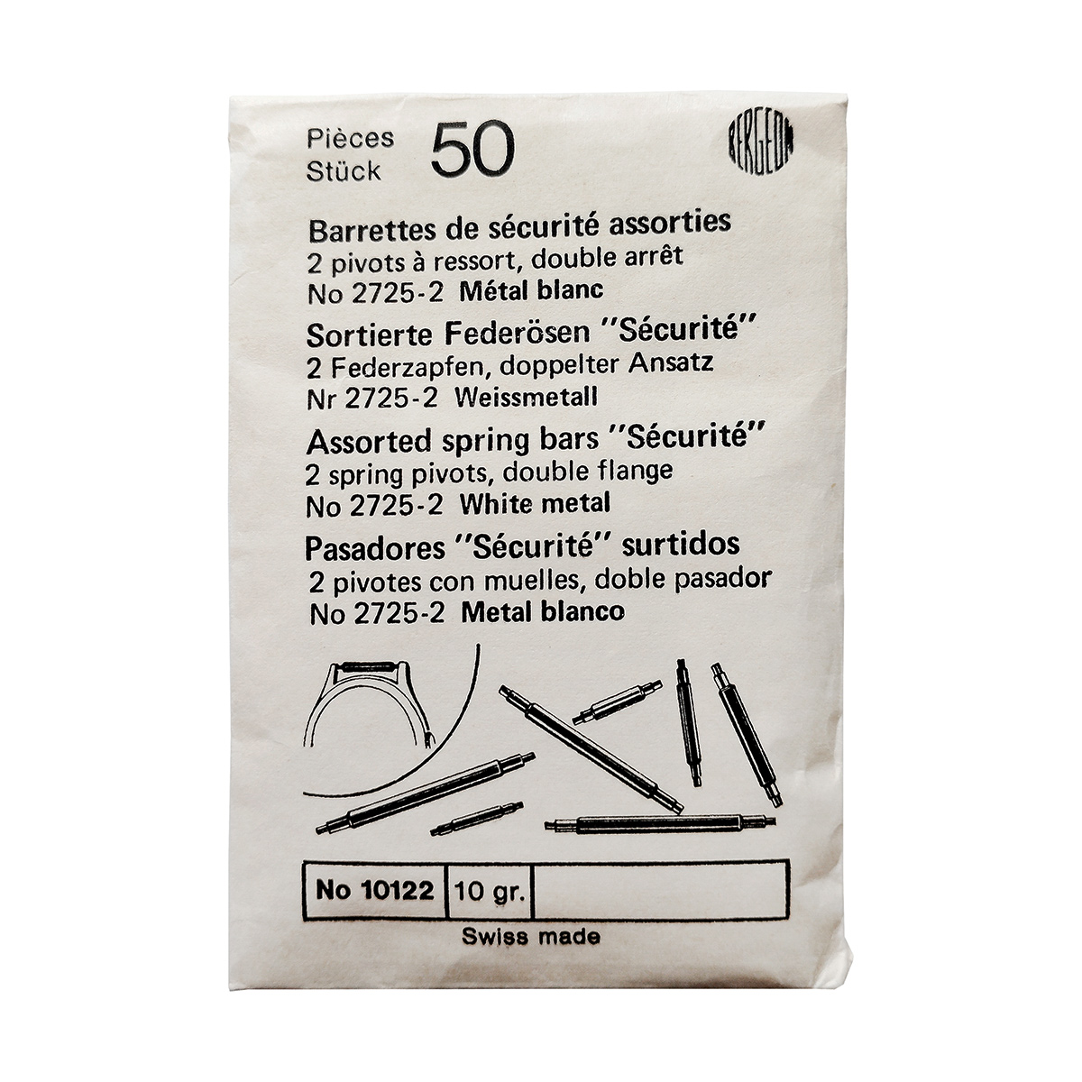 Bergeon Federösen SECURITE sortiert