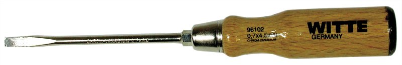 Screwdriver for slotted screws 4.5 x 90 mm Screwdriver for slotted screws 4.5 x 90 mm